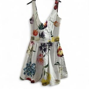 COLCCI FLORAL DRESS MADE IN BRAZIL SIZE 0